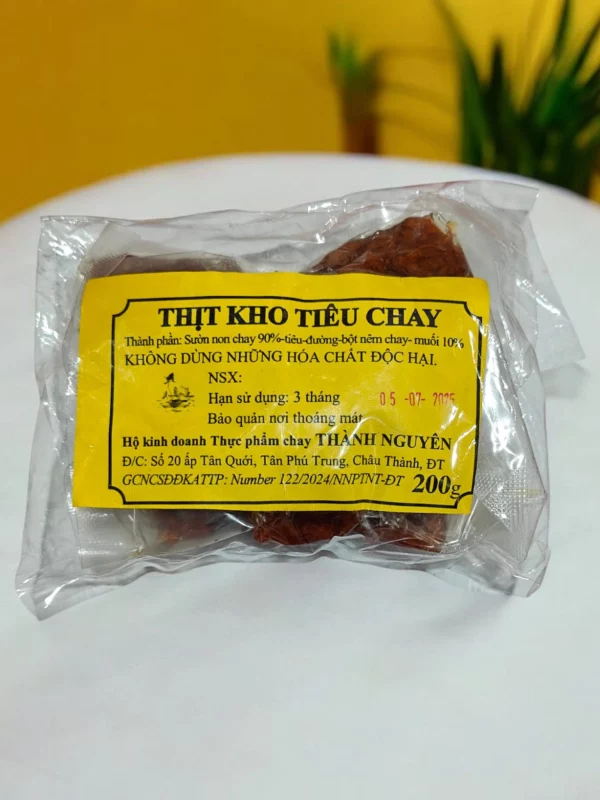 Thịt kho tiêu chay
